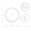 Косметическое зеркало Decor Walther Round 122450
