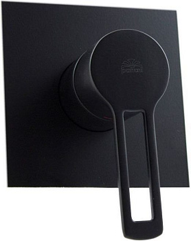 Смеситель для душа Paffoni Ringo RIN010NO/M встраиваемый в стену черный без термостата