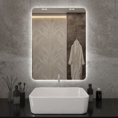 Зеркало с подсветкой Maretti Florenza FL146080P16EL 60х80 подвесное