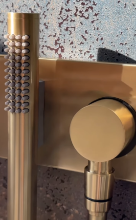 Душевая система Boheme Zodiac 133-2-MG встраиваемая цвет золото