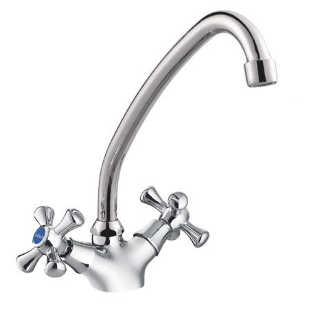 Смеситель для кухни Cron CN4242 на мойку хром