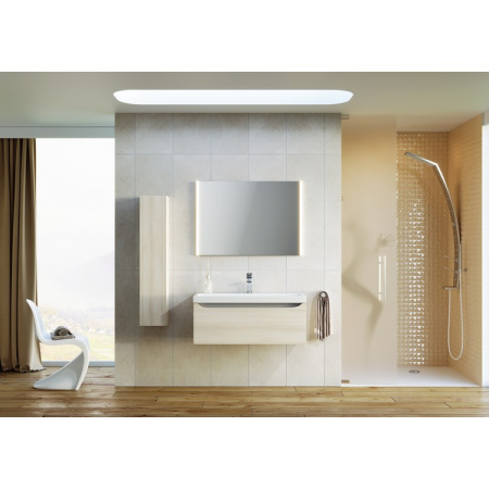 Зеркало в ванную Aqwella Y SM0210 100х70 цвет белый