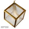 Светильник подвесной iLamp Square (Скуаре) 8970-1B GLD
