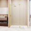 Душевая перегородка RGW Walk In 351005013-16 110х195 стекло прозрачное профиль золото