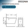 Инсталляция + унитаз Grossman 901.5501.01.000 белый