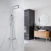 Душевая стойка Shevanik S4226 настенная цвет хром