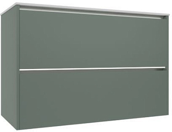 Тумба под раковину Allen Brau Activity 1.34014.CGM 100х46х65 подвесная цвет зеленый