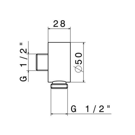 Шланговое подключение Newform XT 2299.21.018
