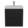 Тумба под раковину Uperwood Tanos 2930205148 50х30 подвесная цвет черный
