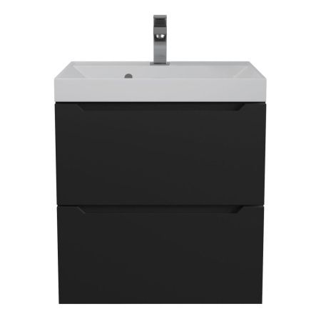 Тумба под раковину Uperwood Tanos 2930205148 50х30 подвесная цвет черный