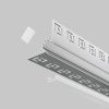 Алюминиевый профиль встраиваемый скрытого монтажа Maytoni Led Strip ALM-5022-S-2M