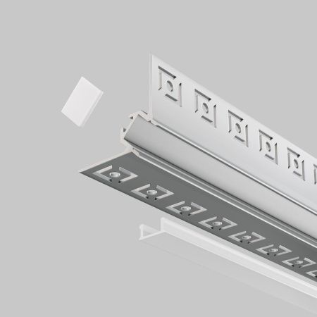 Алюминиевый профиль встраиваемый скрытого монтажа Maytoni Led Strip ALM-5022-S-2M
