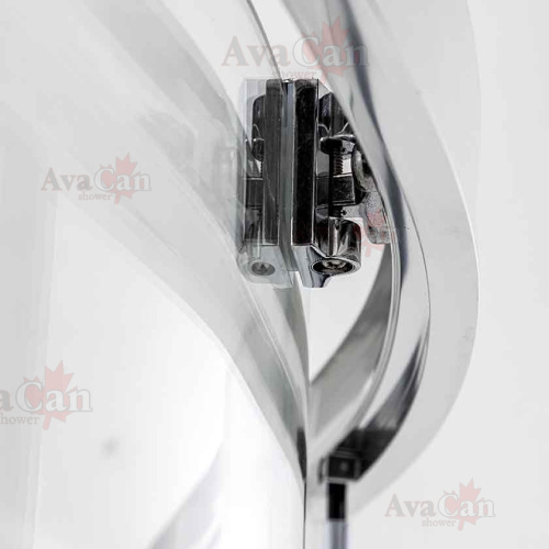 Душевой уголок AvaCan HC100 100х100 стекло прозрачное профиль хром глянцевый без поддона - фото 2