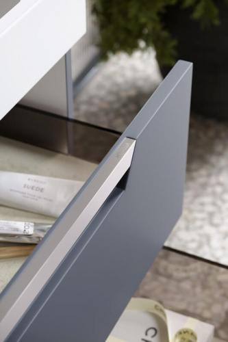 Тумба под раковину Aqwella Y CUB0107W 70х45х51 подвесная цвет белый - фото 4