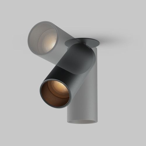 Светильник встраиваемый Maytoni Technical FOCUS LED C053CL-L12W2.7K-W-B - фото 4