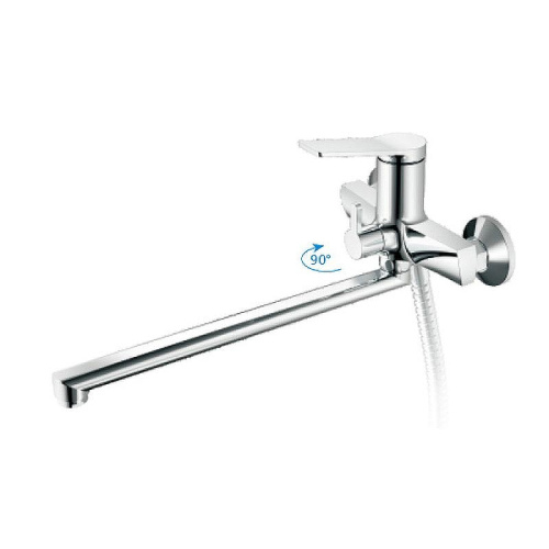 Cмеситель для ванны и душа Haiba HB22572 настенный хром - фото 2 Cмеситель для ванны и душа Haiba HB22572 настенный хром - фото 2