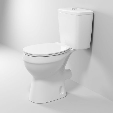 Унитаз напольный с бачком Niagara Brava NG-9901 белый с сиденьем микролифт безободковый душевой смыв