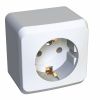 Розетка 1-ая с/з без шторок Systeme Electric Этюд PA16-003B