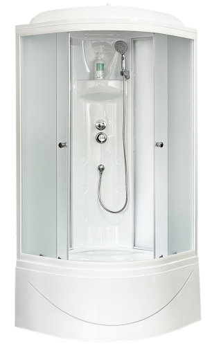 Душевая кабина Royal Bath BK RB90BK4-MM 90х90 четверть круга