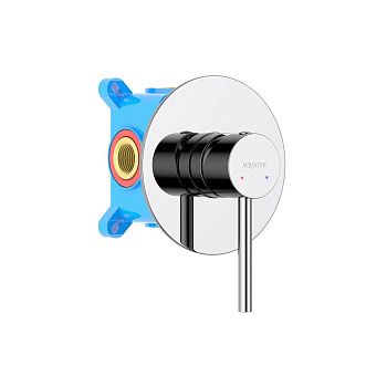 Смеситель для душа Aquatek ЕВРОПА AQ1366CR встраиваемый в стену хром