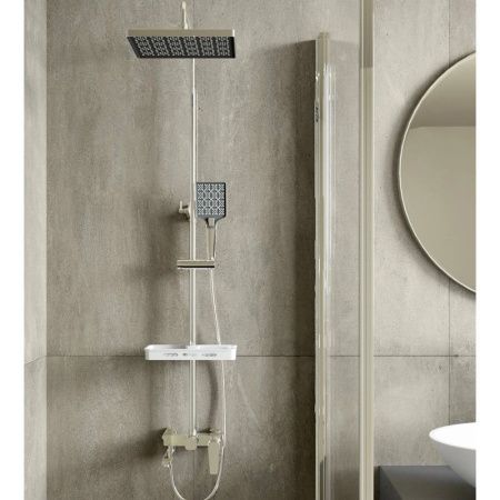 Душевая стойка Esko ST1425IT настенная цвет хром