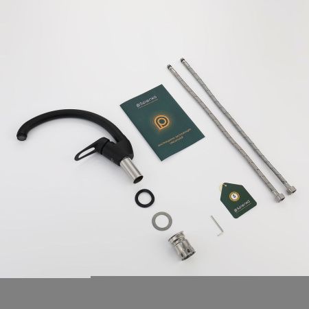 Смеситель для кухни Splenka S202 S202.41.06 на мойку черный