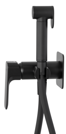 Гигиенический душ со смесителем Daniel TA645BP4DC15 черный