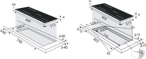 Варочная панель Brandt BPI184HUB - фото 3