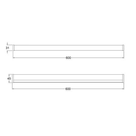 Светильник настенный Escada Trace (Траце) 10214/S LED White