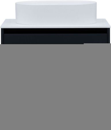 Тумба под раковину Allen Brau Activity 1.34003.AM 70х50 подвесная цвет черный