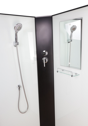 Душевая кабина Niagara Classic 67081414BK 90х90 четверть круга без крыши - фото 5
