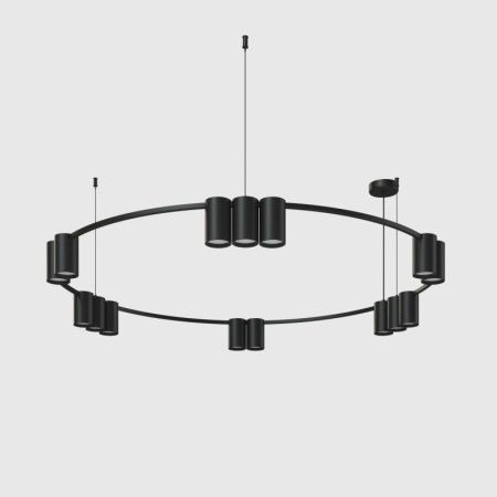 Люстра подвесная Denkirs Orbit (Орбит) DK4067-BK