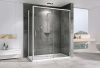 Душевой уголок Abber Komfort AG93130-S92 130х90 стекло прозрачное профиль хром без поддона