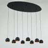 Люстра потолочная Delight Collection MD21001034-8A black/gold