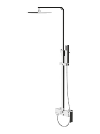 Душевая стойка Agger Great A2893300 настенная цвет хром