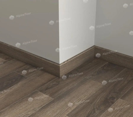 Напольный плинтус Alpine Floor Parquet Light SK 13-16 Коричневый толщина 1.25 см 2200х80