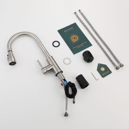 Смеситель для кухни Splenka S203 S203.49.05 на мойку сатин