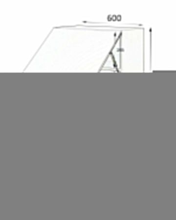 Шкаф Orange СМАЙЛ SM-60SR2 60х110 подвесной