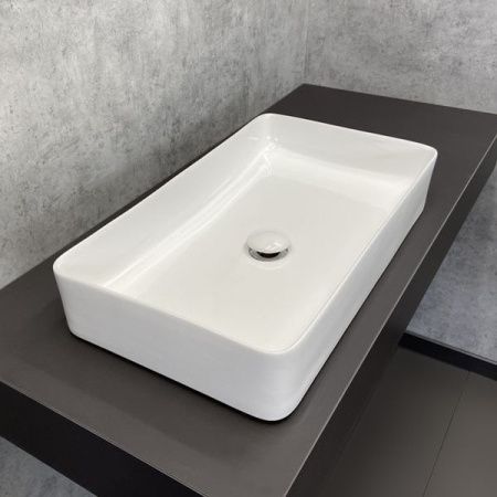 Тумба с раковиной Comforty Эдинбург 00004149881CF 90х50 подвесная цвет серый