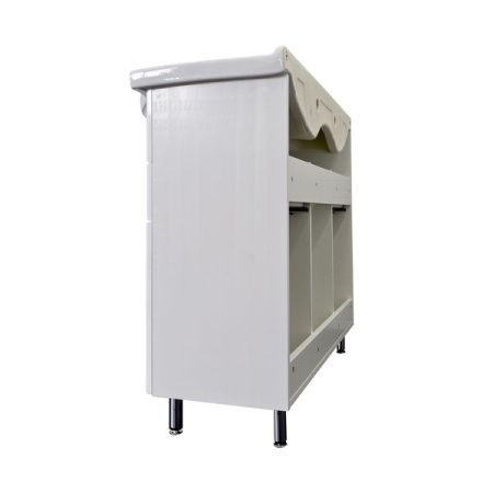 Тумба с раковиной Comforty Сочи 00004134582CF 100х50 напольная цвет белый