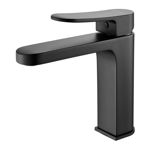 Смеситель Shevanik S4501H на раковину черный - фото 2