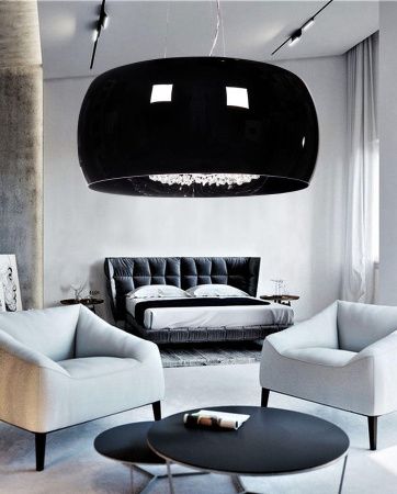 Светильник подвесной Lumina Deco Disposa (Диспоса) LDP 7018-500 BK