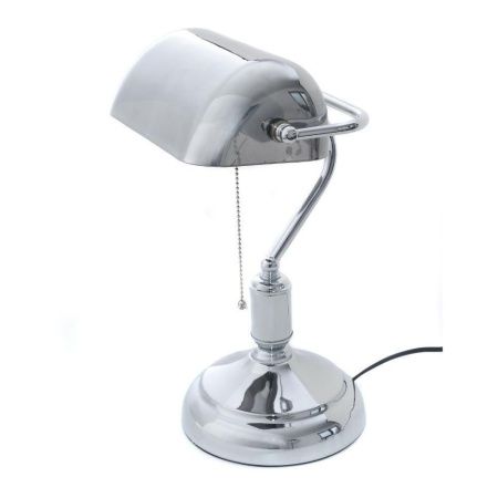 Настольная лампа Lumina Deco Banker (Банкер) LDT 305 CHR