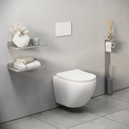 Инсталляция + кнопка смыва + унитаз Grossman Style 97.4455S.05.01M Инсталляция + кнопка смыва + унитаз Grossman Style 97.4455S.05.01M