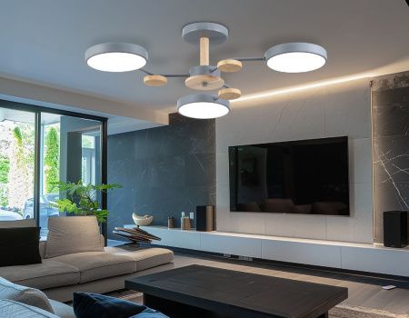 Люстра на штанге Ambrella Light LineTech (ЛинеТецх) FL4856