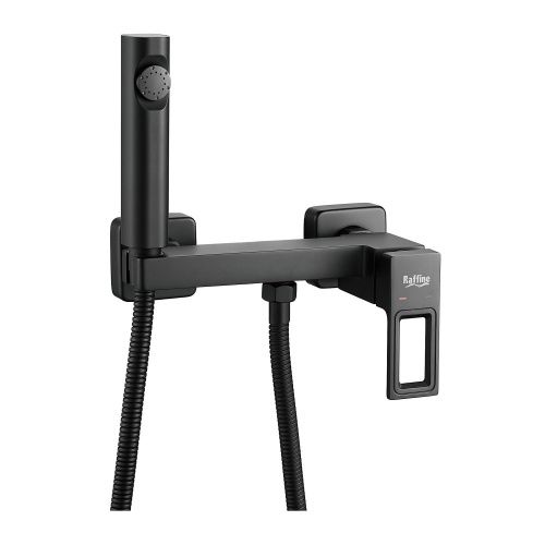 Гигиенический душ со смесителем Raffine F0596H-1 черный - фото 2