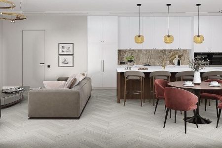 Кварцвиниловая плитка Damy Floor LONDON LVT 191023EL-04-LVT Йорк толщина 0.25 см 43 класс 590х118