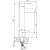 Смеситель Haiba HB801 HB11801 на раковину нержавеющая сталь