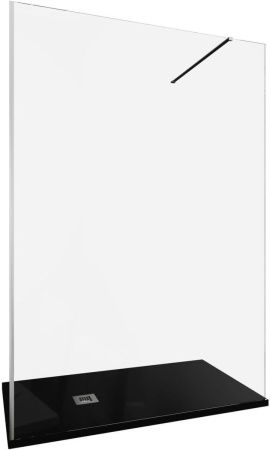 Душевая перегородка Allen Brau Infinity 3.21025.BA 140х200 стекло прозрачное профиль серебро