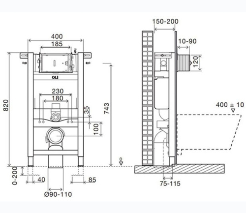 Инсталляция Oli EXPERT PLUS 721703 - фото 2